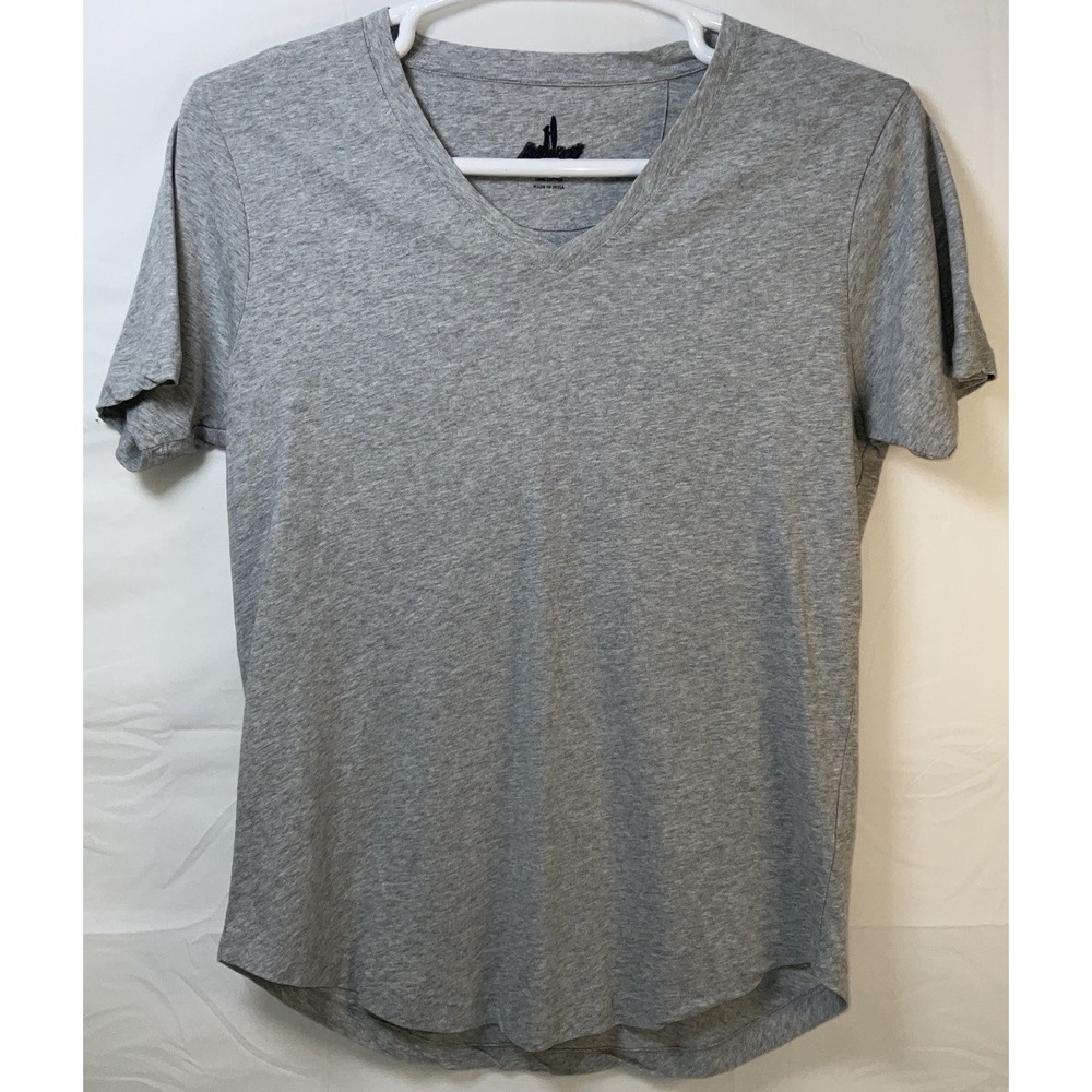 NWOT‎ Women's Johnnie-O Merediths Short Sleeve 100% Cotton T-Shirt Gray - Medium
